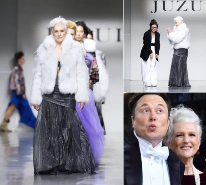 Elon Musk’s mother Maye Musk, 76, struts in style with a show-stopping ramp walk at New York Fashion Week 2025