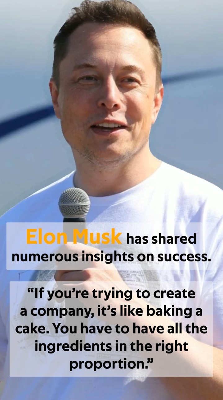 Elon Musk has shared numerous insights on success; that reveal the real Elon.