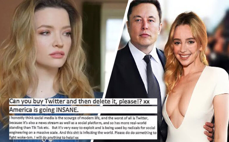 Talulah Riley Urges Elon Musk to Buy and Delete Twitter