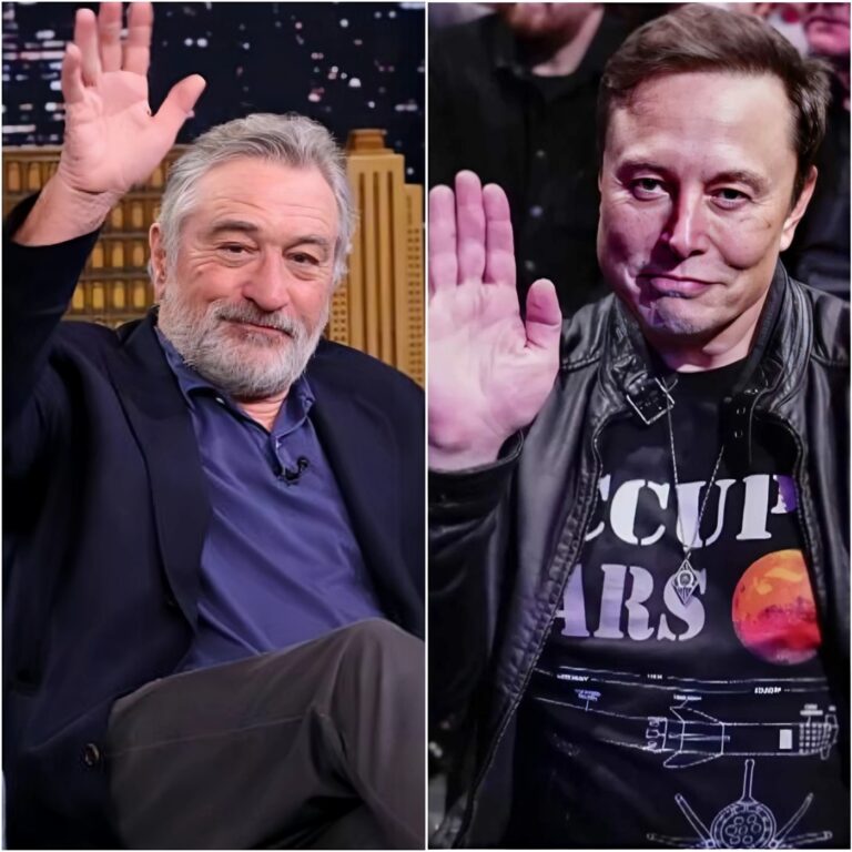 Robert De Niro after he collaborates with The Views to insult Elon Musk live on air