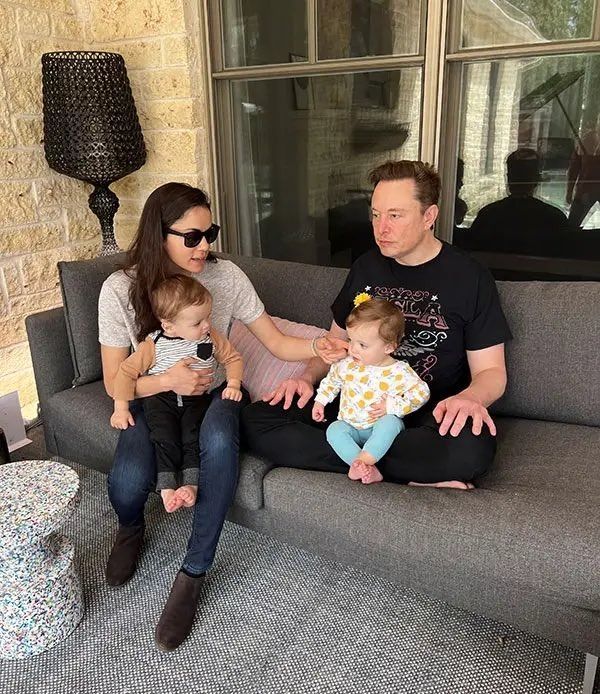 Elon Musk pictured for first time with co-worker mother of his secret twins